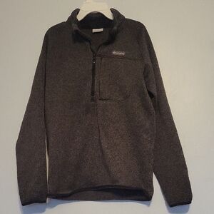 Columbia Men's Dark Gray Zip-Up Sweater